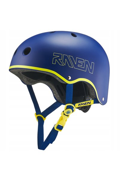 NO BRAND Cască de ciclism Raven Essto Bleumarin/Lime m (55-58cm)