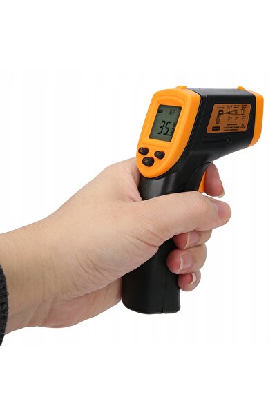 NO BRAND Pirometru termometru laser IR fără contact -50 +600 °   c lcd