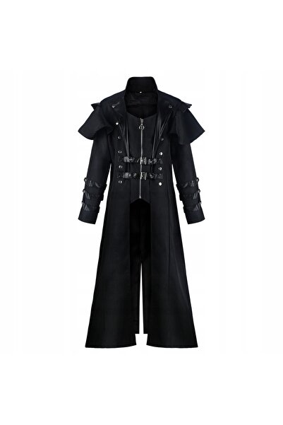 NO BRAND Halat de doctor Pelerină Tunici Juma Pirat Steampunk L XL 170 176 (Z
