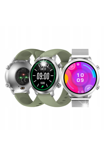 NO BRAND Smartwatch bemi zeno ai chat dagpt 1.43 amoled pentru femei 2 curele...
