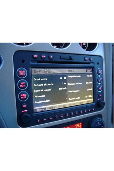 NO BRAND Ramă radio 2DIN Alfa 159 Brera Spider Navigație