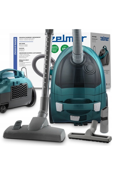 NO BRAND Aspirator Zelmer fără sac, perie universală 2 în 1 + Accesorii 800W