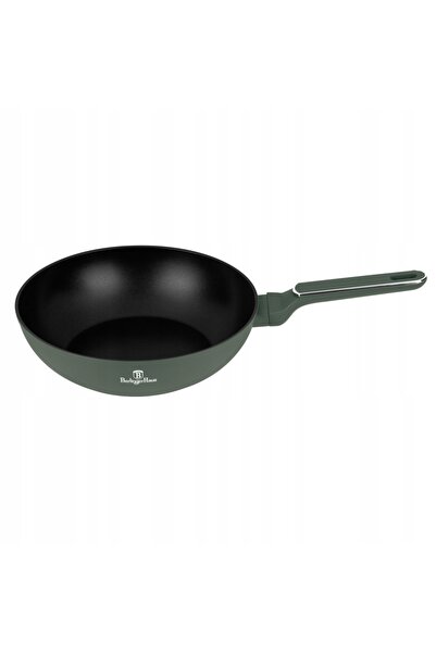 NO BRAND Tigaie Wok 28cm Berlingerhause Verde Mat Bh-8158