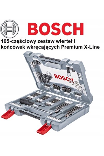 NO BRAND Set V-Line 105 piese Burghie și Suport pentru Burghie Bosch Pro
