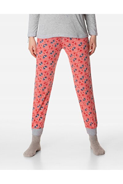 NO BRAND Pijama subțire de damă, cu bluză cu mânecă lungă și pantaloni lungi,...