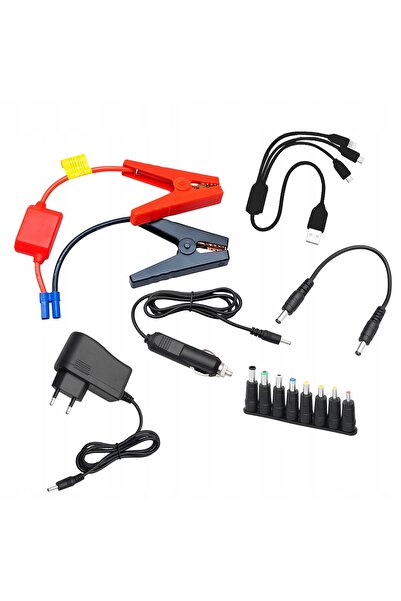 NO BRAND Pornitor auto puternic, Powerbank, Cabluri de pornire, Kit lanternă ...