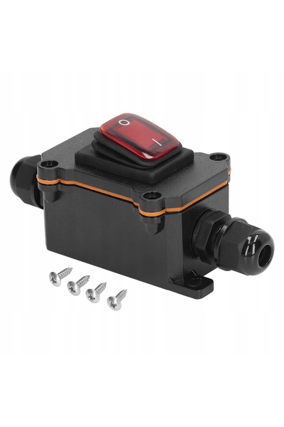 NO BRAND Întrerupător basculant etanș (hermetic) 250V 25A IP65