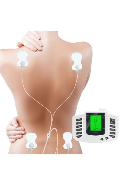 Lewer ELEKTROSTIMULATOR APARAT DE MASAJ PENTRU MUȘCHI ȘI NERVURI TENS EMS + K...