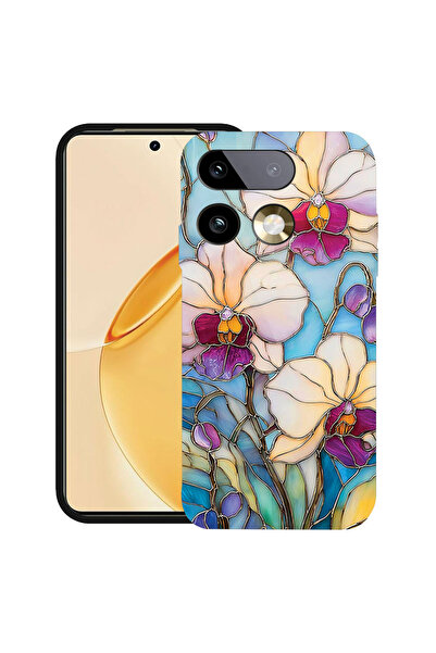 bestcase ®   Калъф Husa TPU Ултра Тънък за Realme 16 Pro Plus, Флорален - Вит...