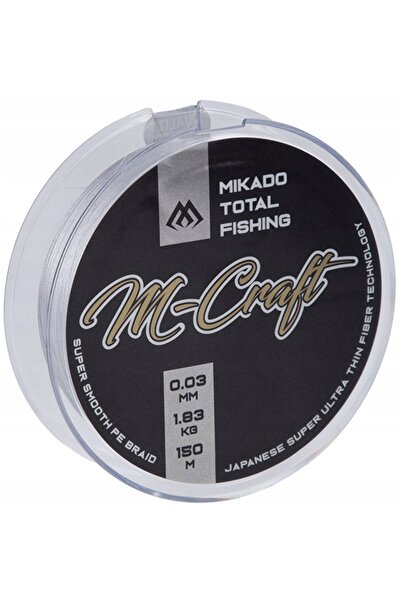 Mikado PLECIONKA M-CRAFT BRAID 0.04mm 150m GRI