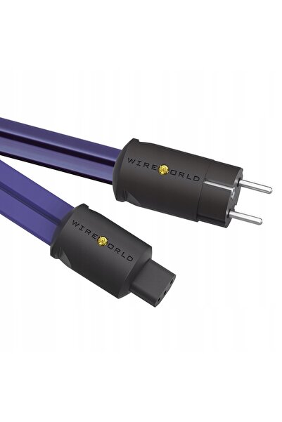 NO BRAND Cablu de alimentare Schuko - IEC plat OFC Wireworld Aurora 10 AUP 3m