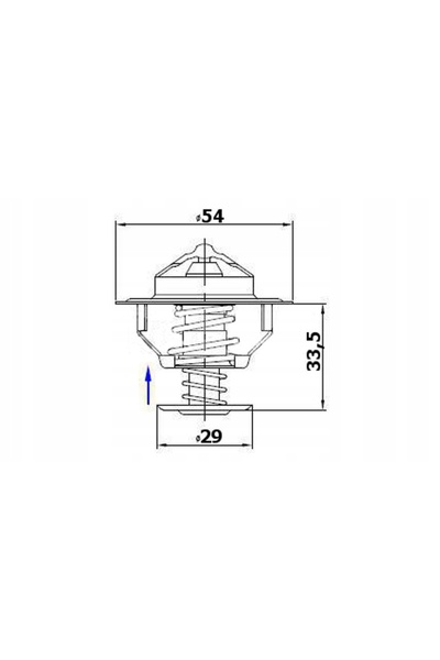 NO BRAND Termostat John Deere Case Ford AR61538 Polmo