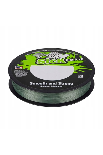 BERKLEY PLECIONKA SICK BRAID X8 0.14mm 150m VERDE