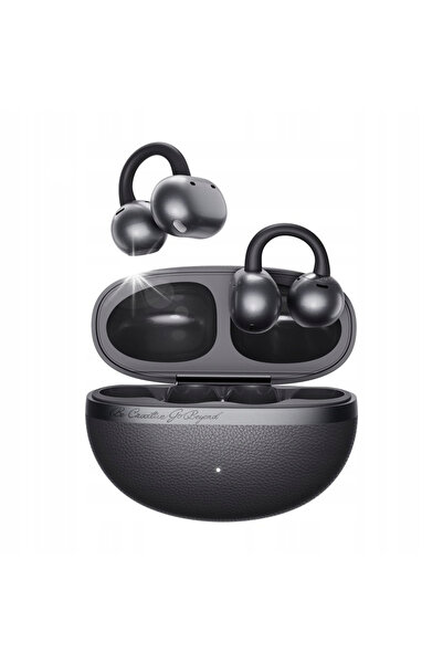 Qcyuui Qcy Crossky C50 Căști wireless sport cu clemă Bluetooth 6.0 Gri