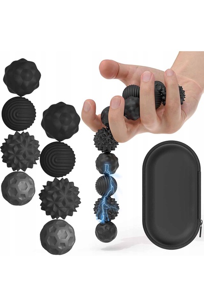 NO BRAND Bile magnetice antistres Fidget Star pentru ADHD, 8 bucăți