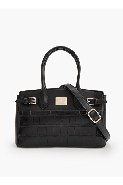 Flora Bella by Shoexpress Textured Crossbody Bag with Detachable Strap