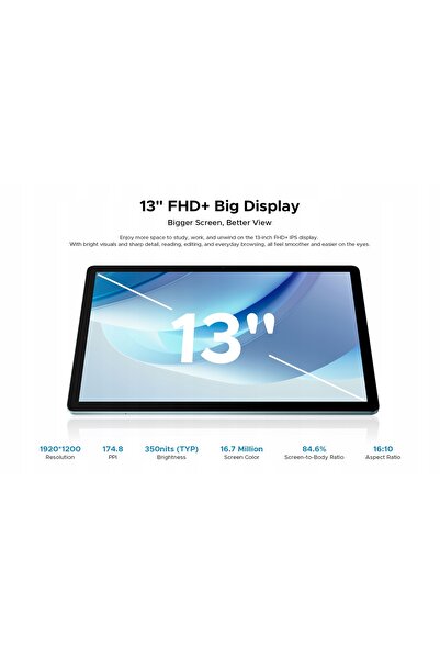 NO BRAND Tabletă DOOGEE U13 FHD+ 13“ Android 16 32+256GB 11000mAh 2.2GHz 90Hz...