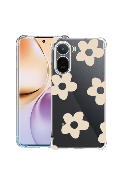 bestcase ®   Husă Antișoc pentru Xiaomi Redmi A7 Pro, Retro Daisy, 3145728 AS...