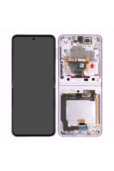 NO BRAND Display LCD 100% Original + Ramă Samsung Z Flip 3(5g) F711 Mov