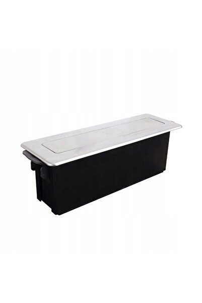 NO BRAND Modul electric încastrat Hop box cu 3 prize de mobilier și 2 porturi...