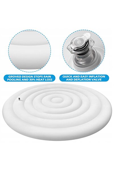NO BRAND Husă gonflabilă pentru Spa Mspa Rotund 140cm