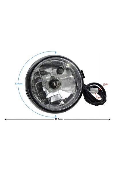 NO BRAND Far față Quad ATV Barton Mikilon 180 (H)