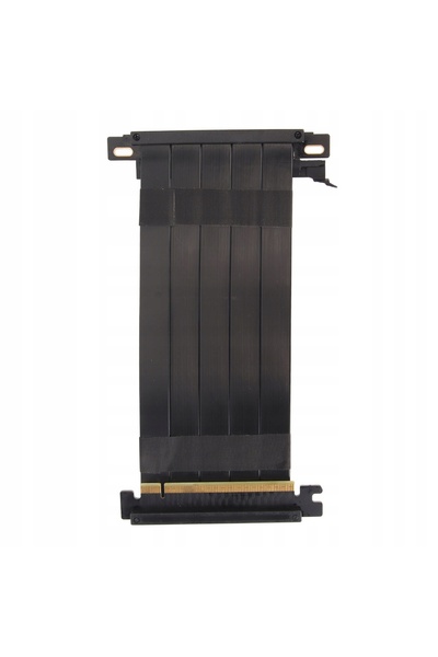 NO BRAND Cablu Riser Placă Grafică PCIe 4.0 X16 20cm 128Gbps Negru