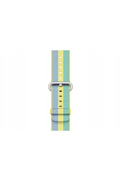 NO BRAND Curea originală Apple Watch din nailon țesut Pollen 38mm