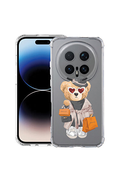 bestcase ®   Αντικραδασμική Θήκη Husa για Honor Magic 8 Pro, Σχέδιο Αρκουδάκι...