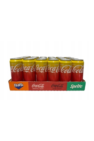 NO BRAND Coca-Cola lămâie doză 330ml 24 bucăți drs