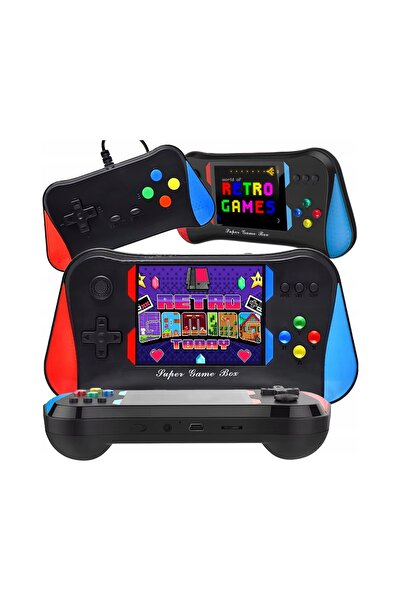 Renew Force Consolă de jocuri portabilă X99 Retro, multe jocuri, meniu polone...