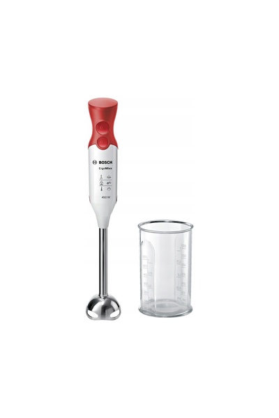 Boschen Bosch Msm64110 Ergomixx 450 W Alb, Roșu Blender de mână