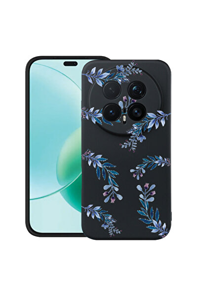 bestcase ®   Θήκη TPU Υπέρλεπτη Husa για Honor Magic8 Pro, Μπλε Λουλούδια, 31...