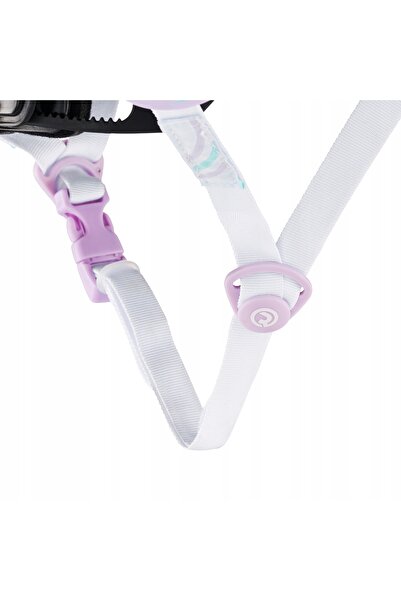 NO BRAND Raven Kit Casco Essto Violet/Mint S + Protecții Verba Violet/Mint S