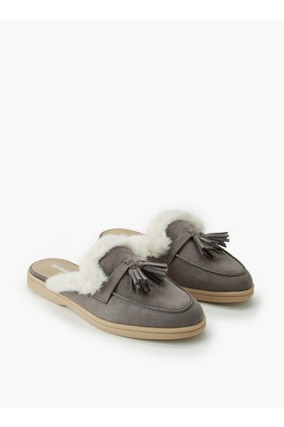 Renzo Ruganni Women Faux Fur Mules