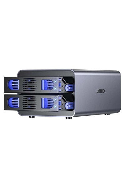 Unitek Carcasă RAID pentru discuri SATA de 2.5 " și 3.5 ", 4 moduri, până la ...