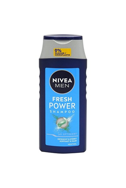 NIVEA Σαμπουάν, Νιβέα, 250 ml Ανδρικό Fresh Power Μέντα