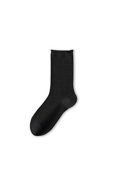 OEM 6 perechi șosete scurte unisex de vară, ultra confortabile, negre, tip bo...
