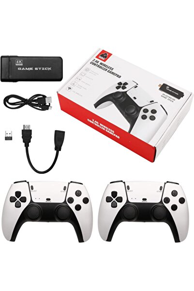 TERRION M8 Pro Game Stick 4K HDMI HD Video Console 2.4G Wireless Controller F...