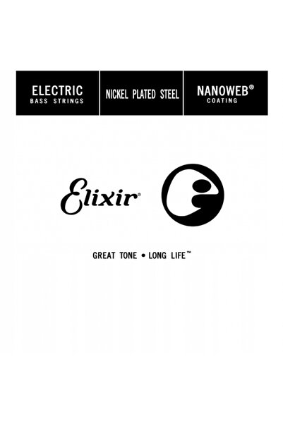 NO BRAND Elixir Struna pentru chitară bas Nanoweb Nichelat .065