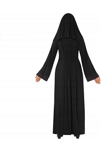 NO BRAND Costum de călugăriță, Deghizare, Petrecere tematică de Halloween, Re...