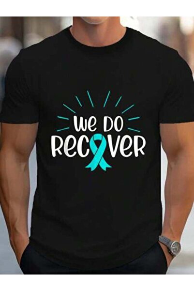 799 100% Cotton Addiction Recovery Awareness Women's Men's Graphic Tee Causal...