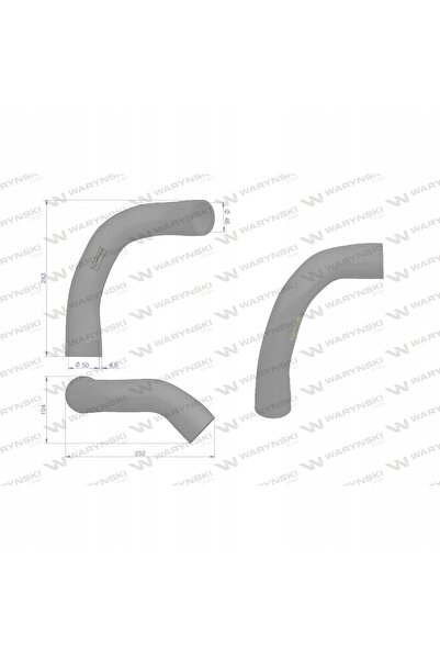 NO BRAND Furtun inferior l61988 radiator Warynski