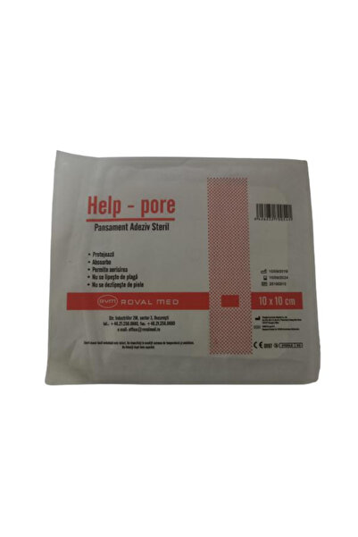 ROVAL MED Pansament Adeziv Steril Roval Med, 10 x 10cm, 1 buc