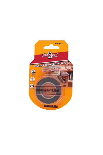 BIG TEETH Double Side Mounting Tape 25.4mm X 1.52m,Holds 13.6kg