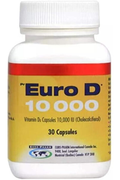 TML Euro D 10000 IU Capsules 30's