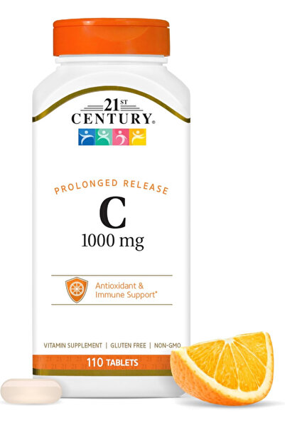 21st Century C-1000 Mg Prolonged Release Caplets - 110 Capsules