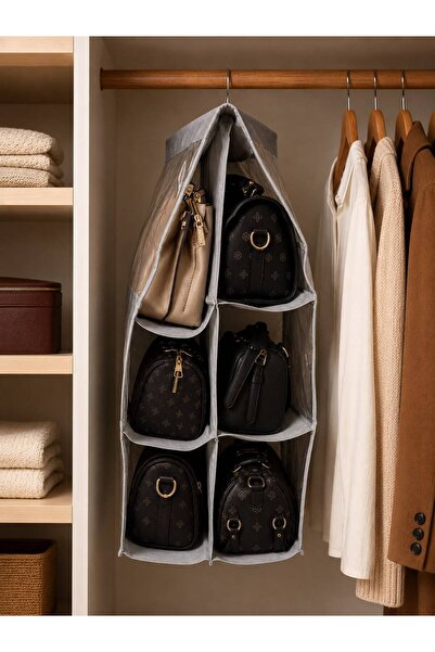 A&Ç SHOP 6-Pocket In-Cabinet Bag Organizer