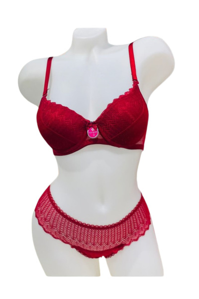 Modella Life 6600 Lotus Padded Underwire Lace Lingerie Set