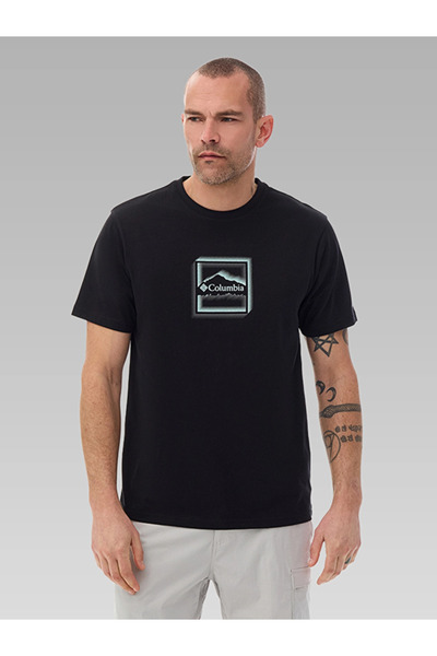 Columbia Men's T-Shirt Cs0485 Csc m Illuminated Brand Ii Ss Tee 9121151010